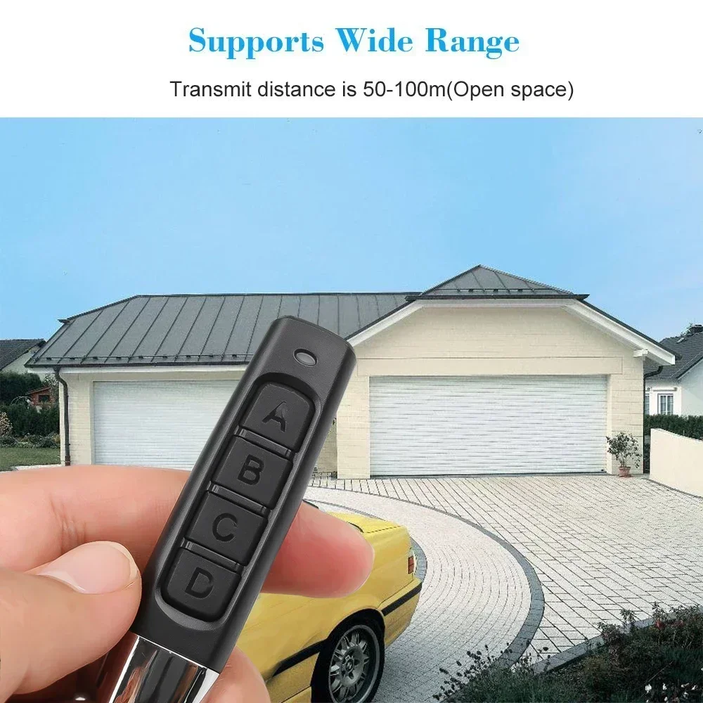 1-50PCS 433mhz Remote Control  - مراجعة Smart Garage Door Opener وسعره