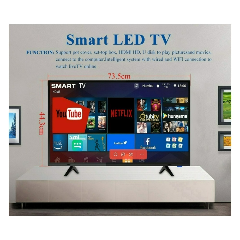 32 43 Inch Android Smart TV 4K - مراجعة Smart Home Market وسعره