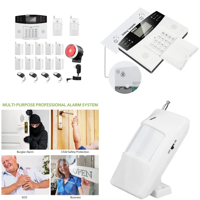 House Burglar Alarm Kit Auto D - مراجعة Smart Home Security System وسعره