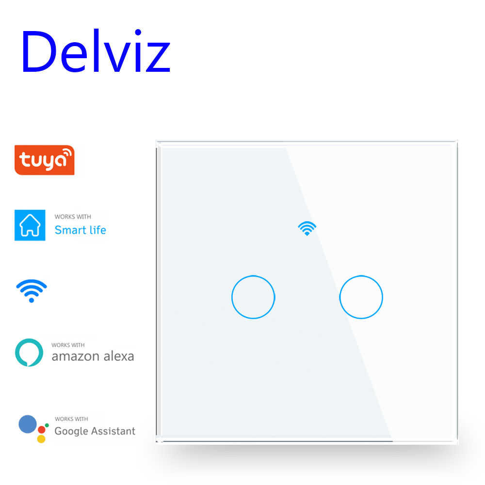 Delviz WiFi Wall Light Switch, - مراجعة Smart Home Touchscreen Control Panel وسعره