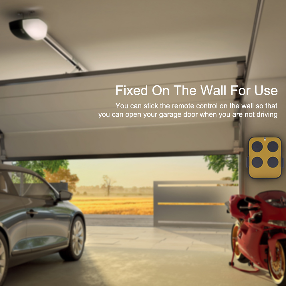 Multifrequency 280-868MHz Gara - مراجعة Smart Garage Door Opener وسعره