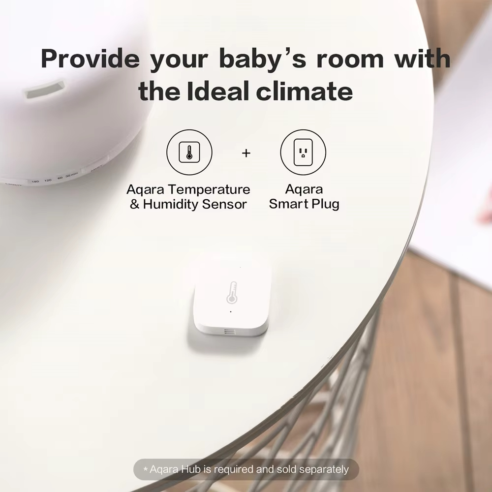 Aqara Temperature Sensor Smart - مراجعة Smart Home Zestaw وسعره