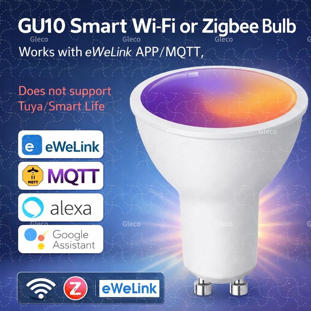 Ewelink GU10 Zigbee LED Bulbs  - مراجعة Alexa Compatible Bulb وسعره