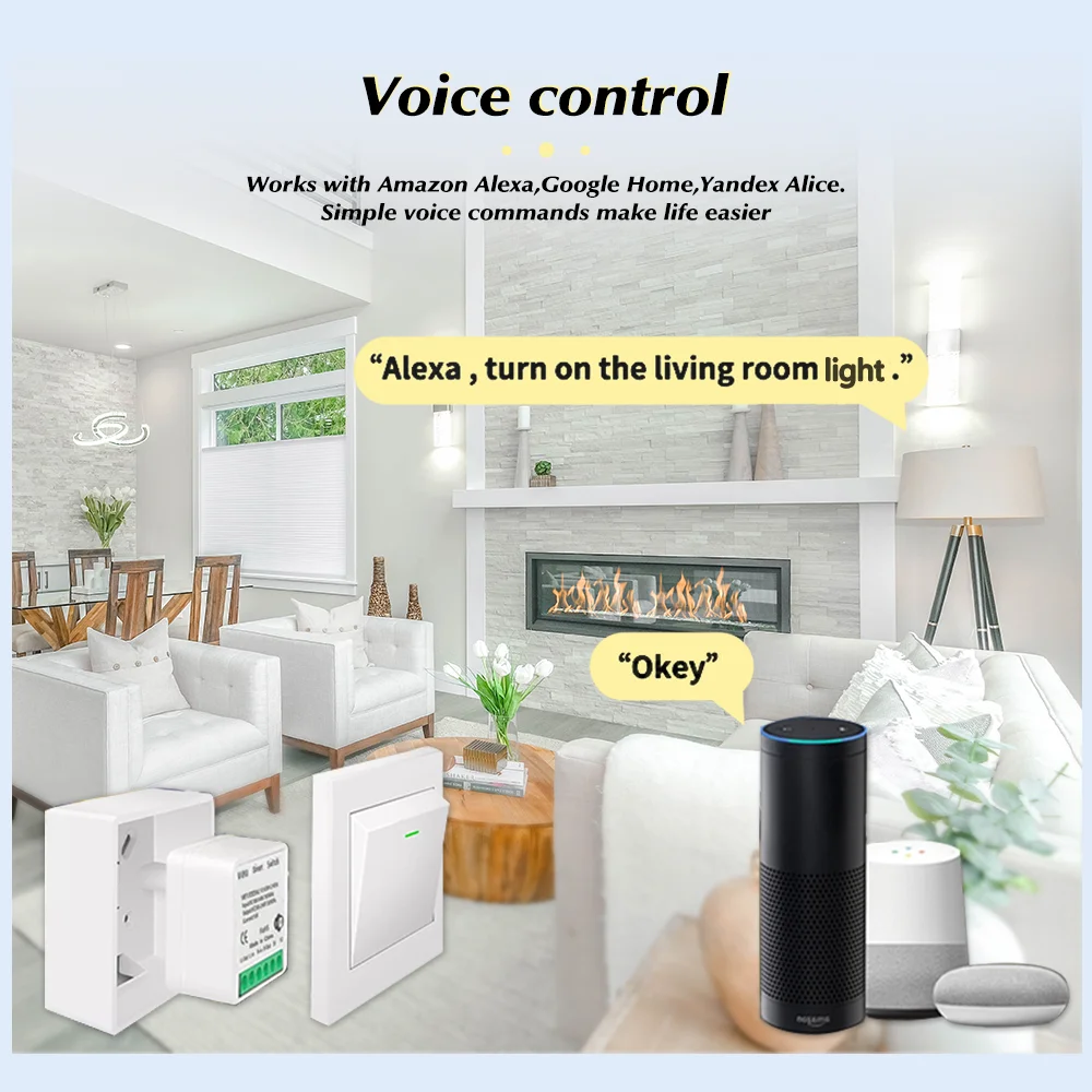 For Tuya Mini Smart WiFi Switc - مراجعة Smart Home Life وسعره