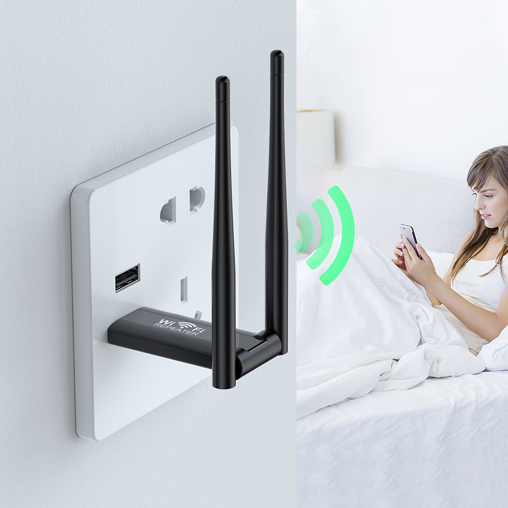 300Mbps Wireless WiFi Repeater - مراجعة Smart Home Network وسعره