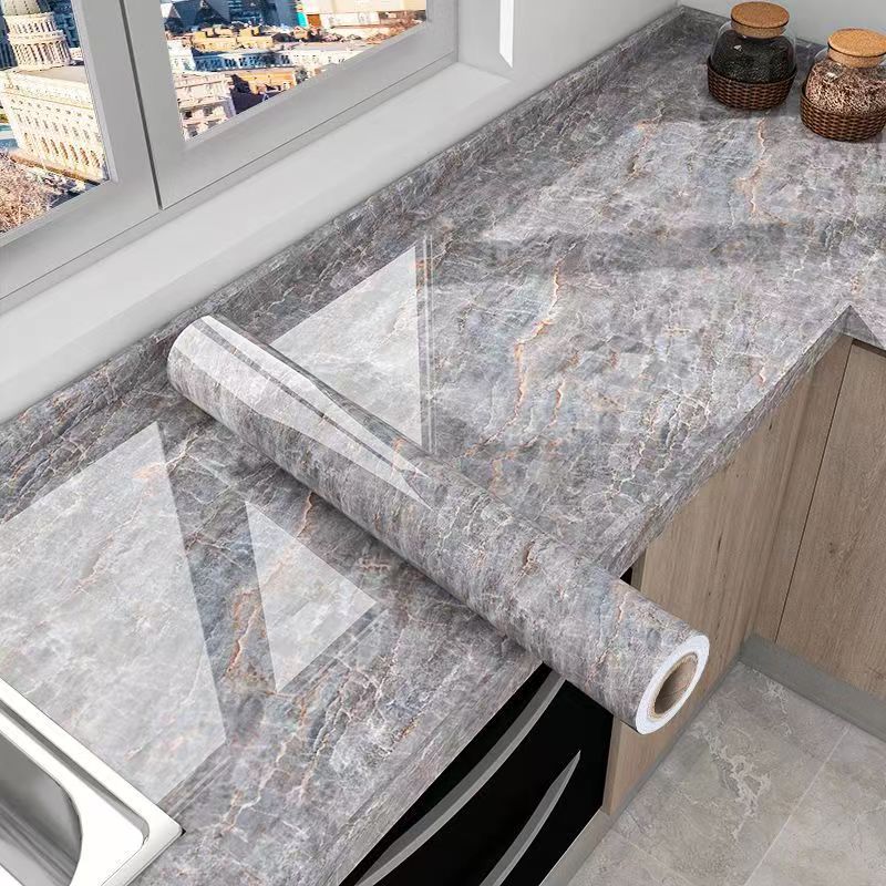 Marble Kitchen Oil-Proof Film  - مراجعة Smart Home Film وسعره