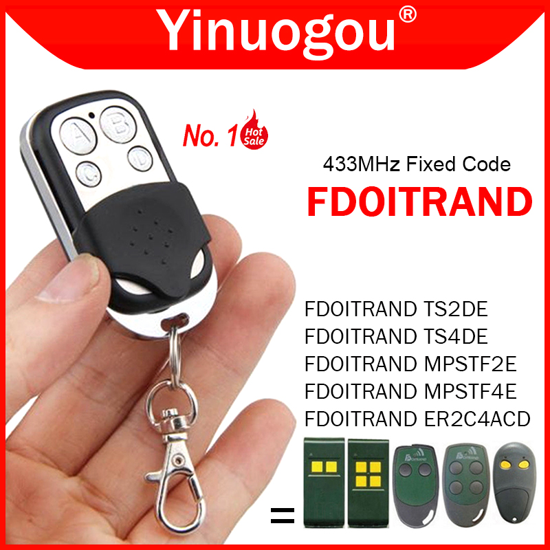 100% Clone FDOITRAND TS2DE TS4 - مراجعة Smart Garage Door Opener وسعره