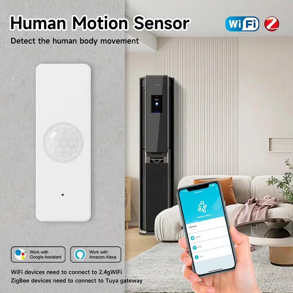 Tuya WiFi Zigbee PIR Motion Se - مراجعة Smart Home Yale وسعره