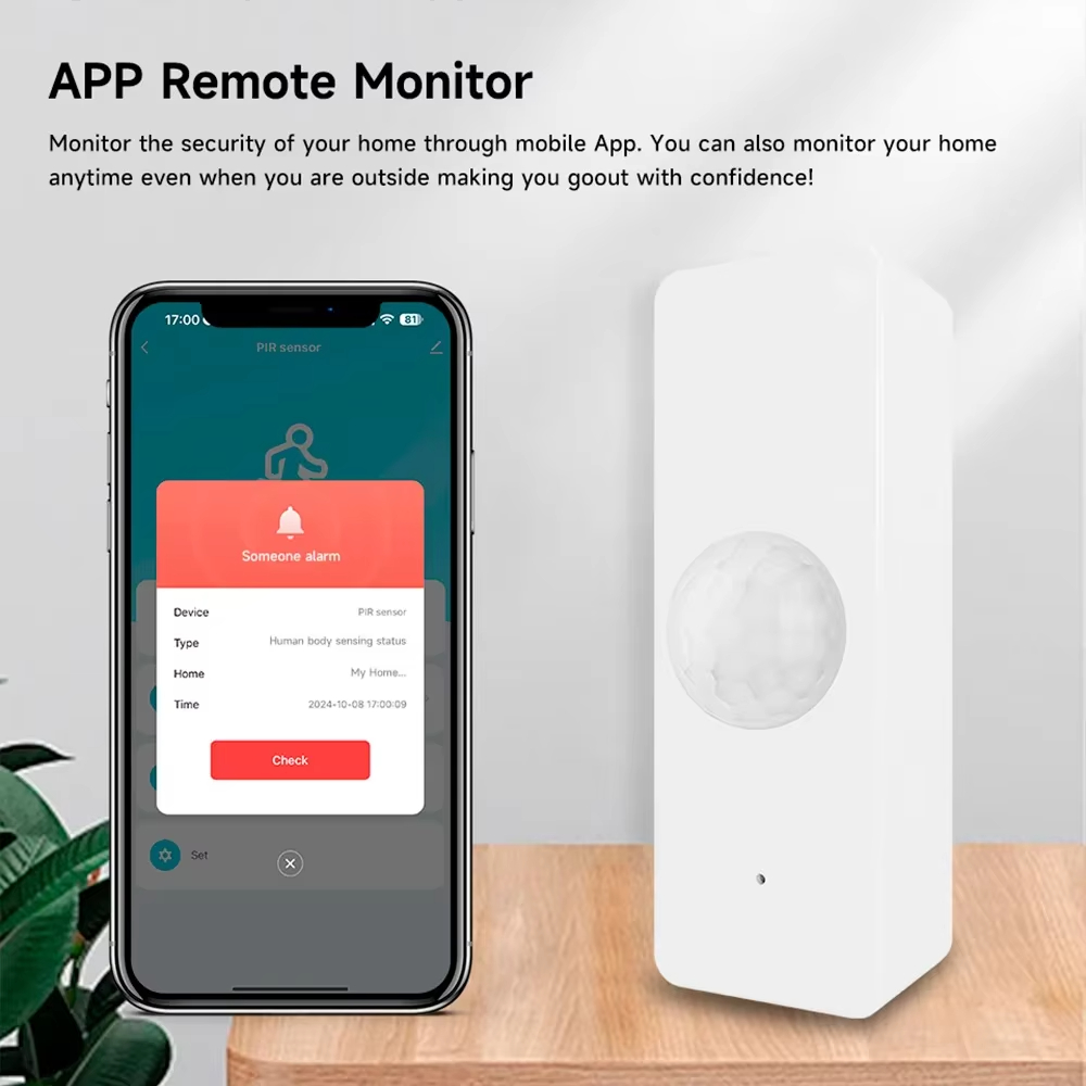 Tuya WiFi Zigbee PIR Motion Se - مراجعة Smart Home Yale وسعره
