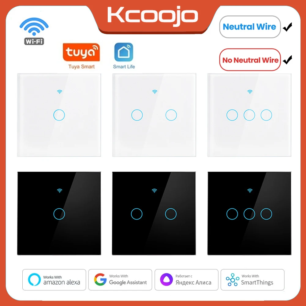 Tuya Wifi EU Smart Switches 1/ - مراجعة Smart Home Life وسعره