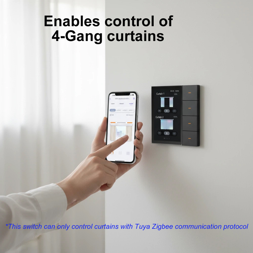 F3-pro Tuya Smart Panel ZigBee - مراجعة Smart Home Security System وسعره