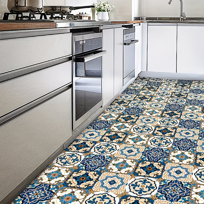 Waterproof European Retro Tile - مراجعة Smart Home Film وسعره