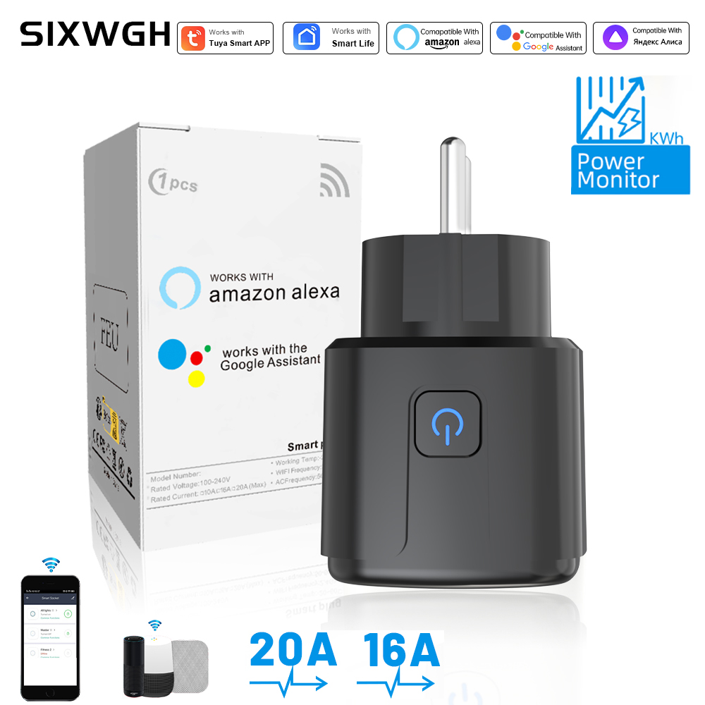 Tuya Smart Socket  WiFi Remote - مراجعة Smart Home Yale وسعره