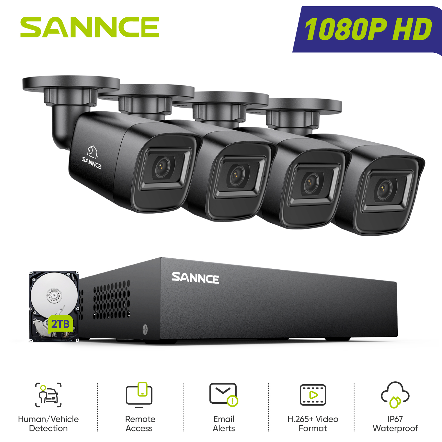 SANNCE 1080P Security Camera S - مراجعة Smart Home Security System وسعره