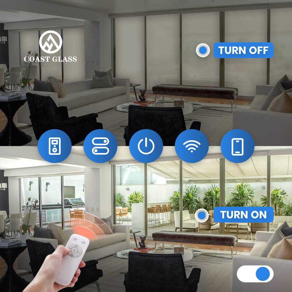 Coast Glass Smart PDLC PNLC Fi - مراجعة Smart Home Film وسعره