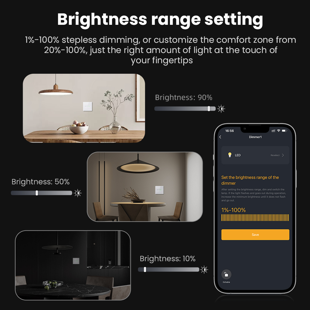 AVATTO WiFi 1/2 Gang Smart Dim - مراجعة Smart Home Yale وسعره