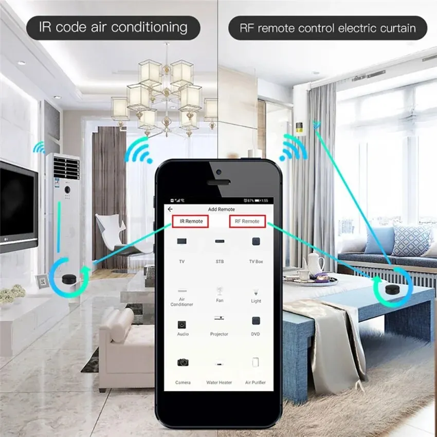 Smart RF 433 IR Remote Control - مراجعة Smart Home Lg وسعره