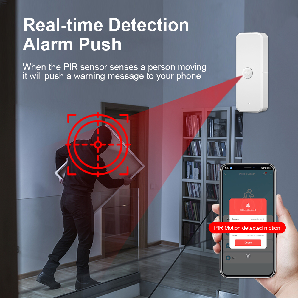 New Tuya WiFi PIR Motion Detec - مراجعة Smart Home Yale وسعره