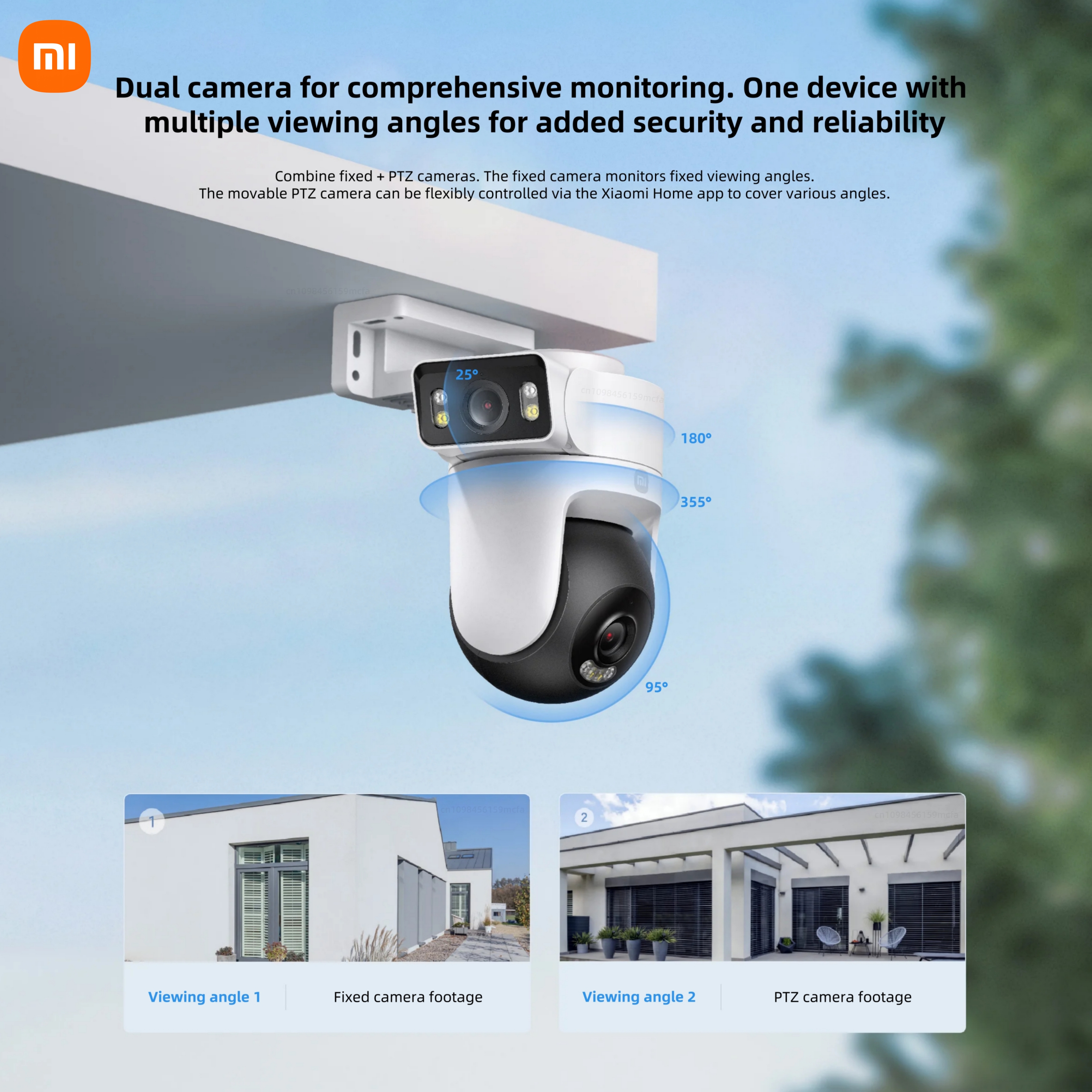 Xiaomi Outdoor CW500 Dual Came - مراجعة Smart Home Zestaw وسعره