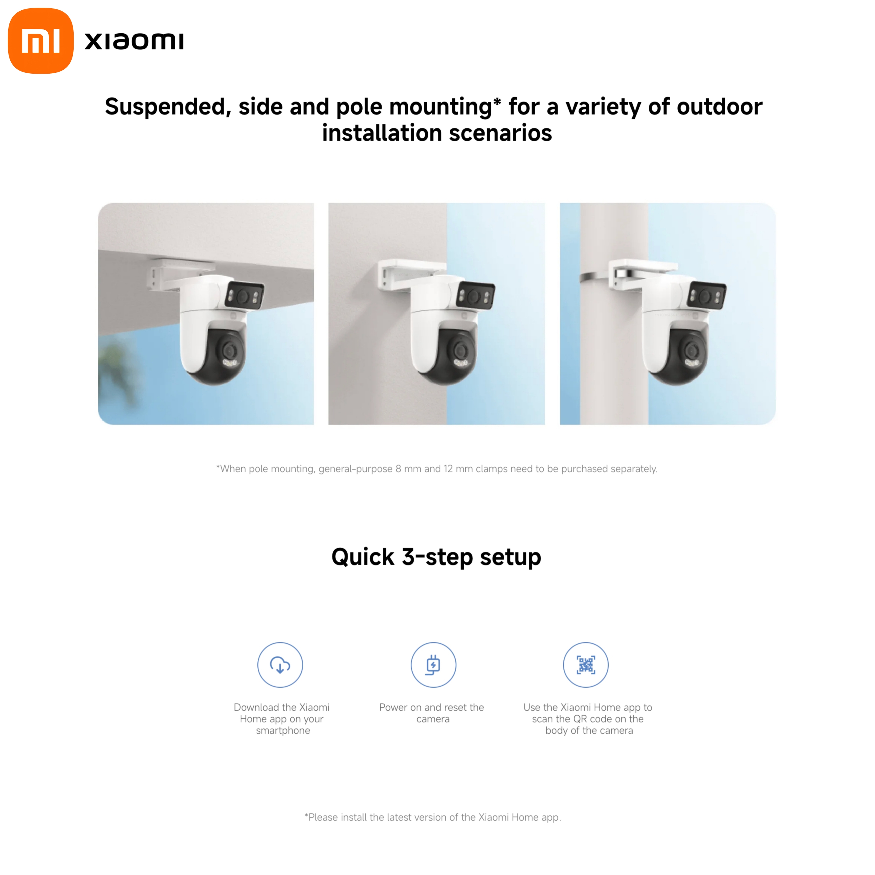 Xiaomi Outdoor CW500 Dual Came - مراجعة Smart Home Zestaw وسعره