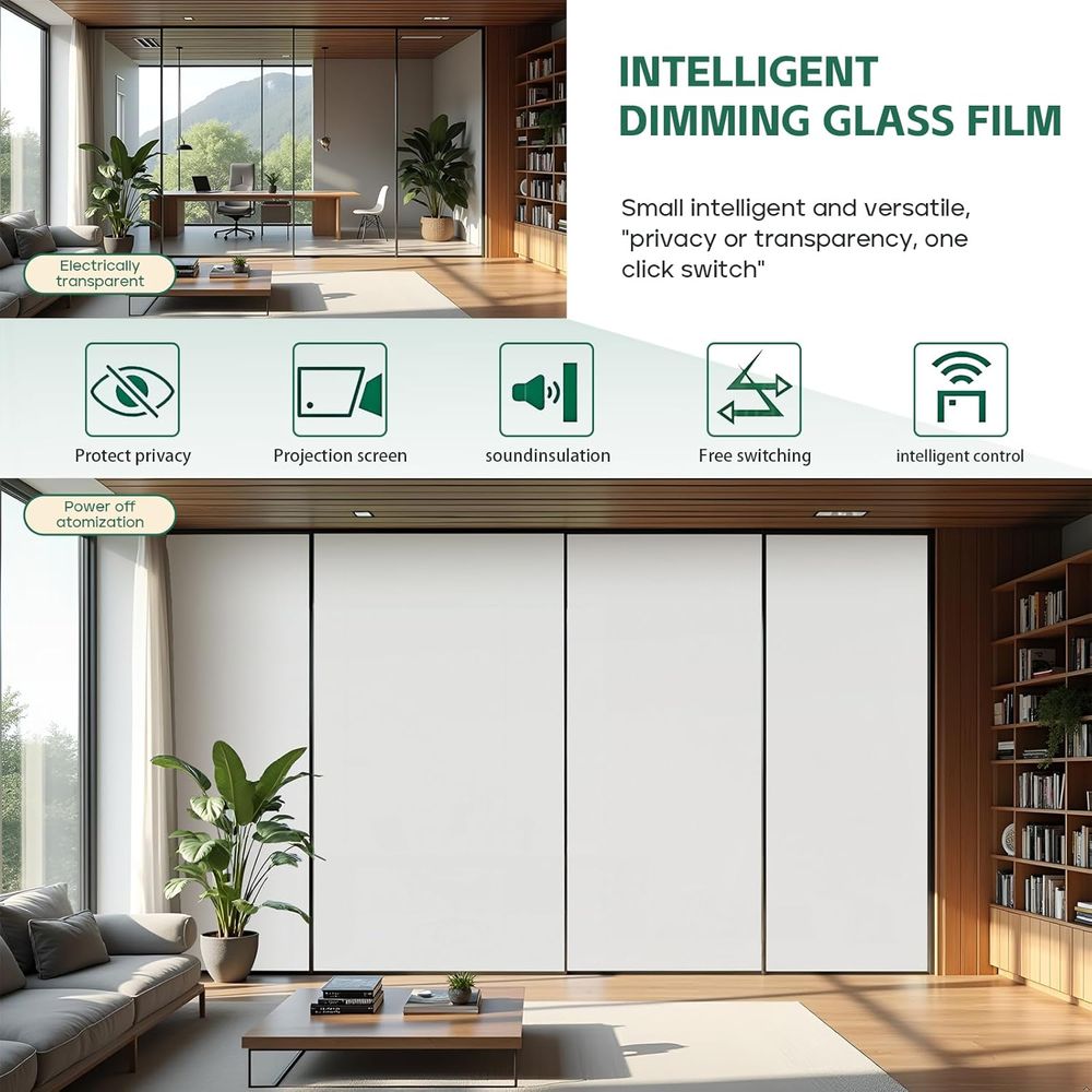 Smart Switchable Window Film f - مراجعة Smart Home Film وسعره