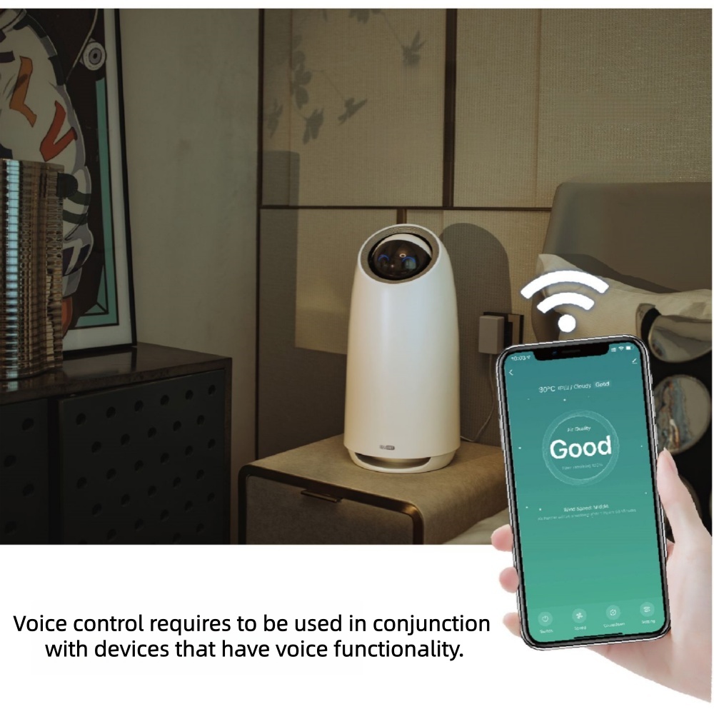 HERO Air Purifier Compact Desk - مراجعة Smart Air Purifier وسعره