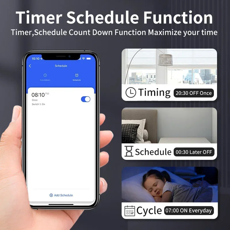 TNCE Tuya WiFi Brazil 4x4 WiFi - مراجعة Smart Home Touchscreen Control Panel وسعره