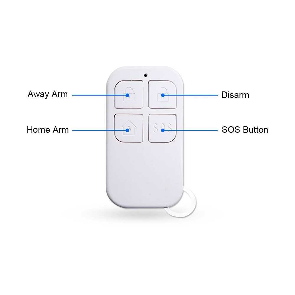 433MHz Wireless Remote Control - مراجعة Smart Home Security System وسعره