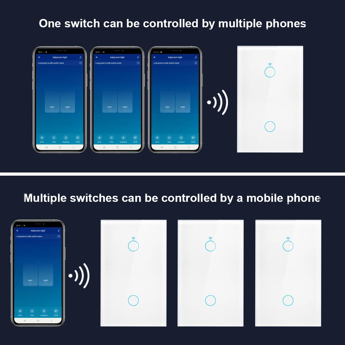 Smart Wireless Touch Glass Pan - مراجعة Smart Home Touchscreen Control Panel وسعره