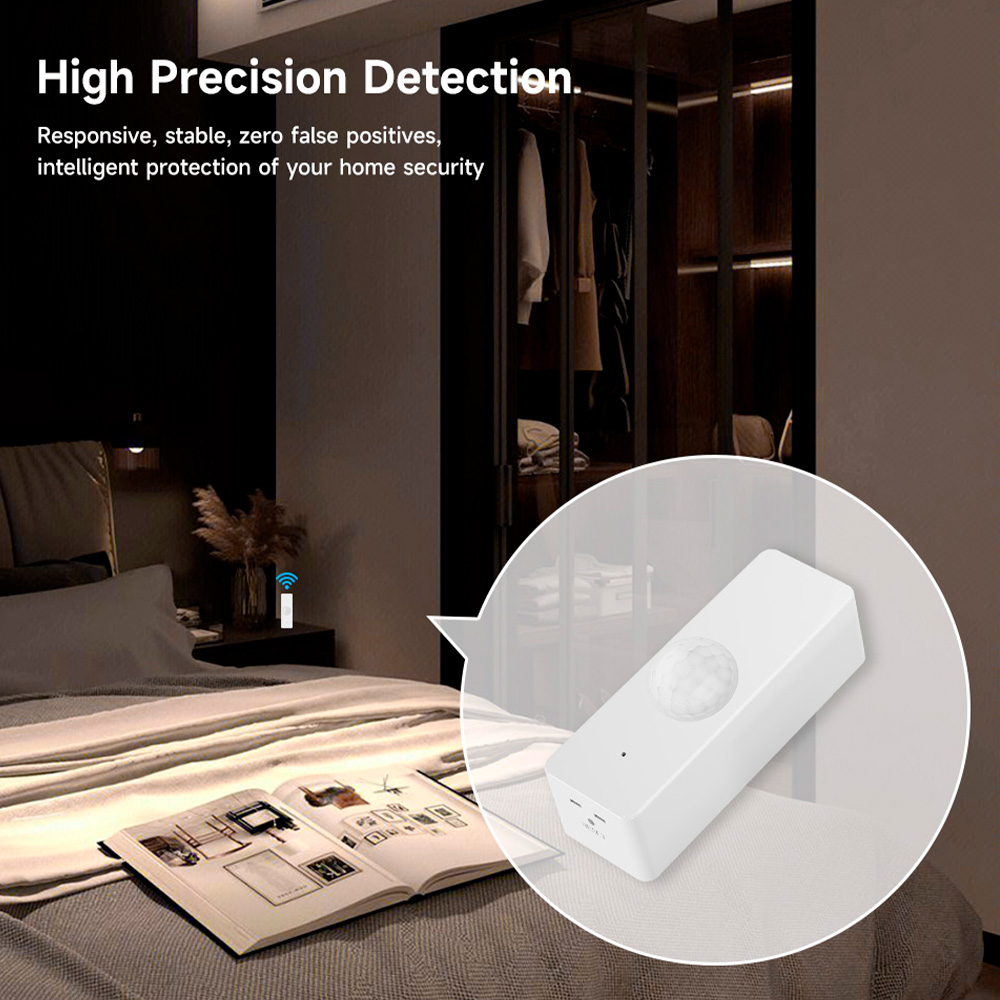 WiFi Smart PIR Motion Sensor T - مراجعة Smart Home Security System وسعره