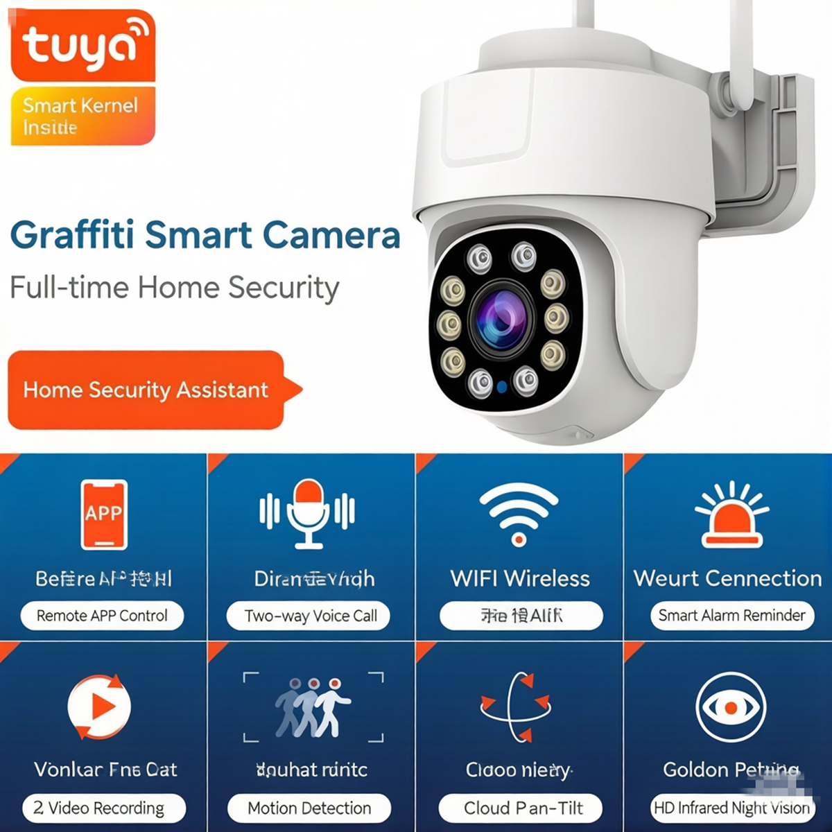 2MP 1080P Tuya APP  Wireless P - مراجعة Smart Home Windows App وسعره