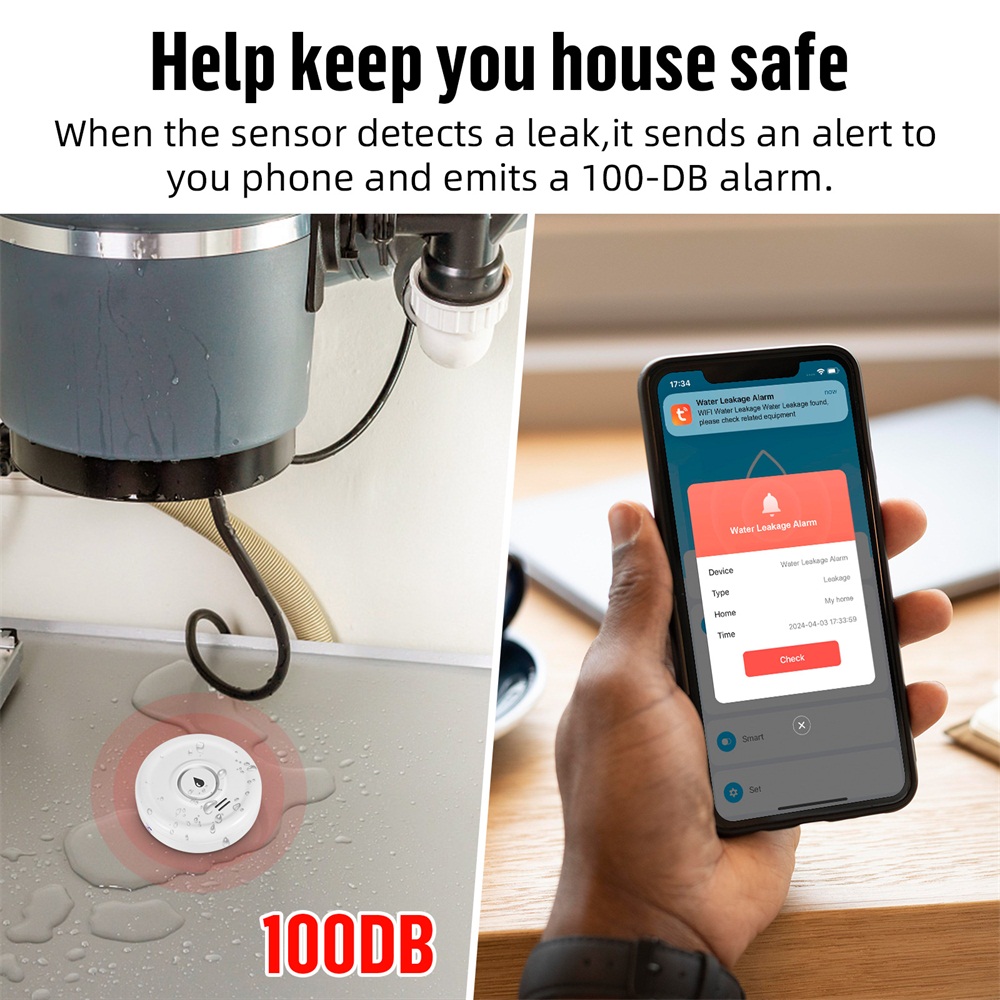 Fuers Water Leakage Detector S - مراجعة Smart Home Security System وسعره