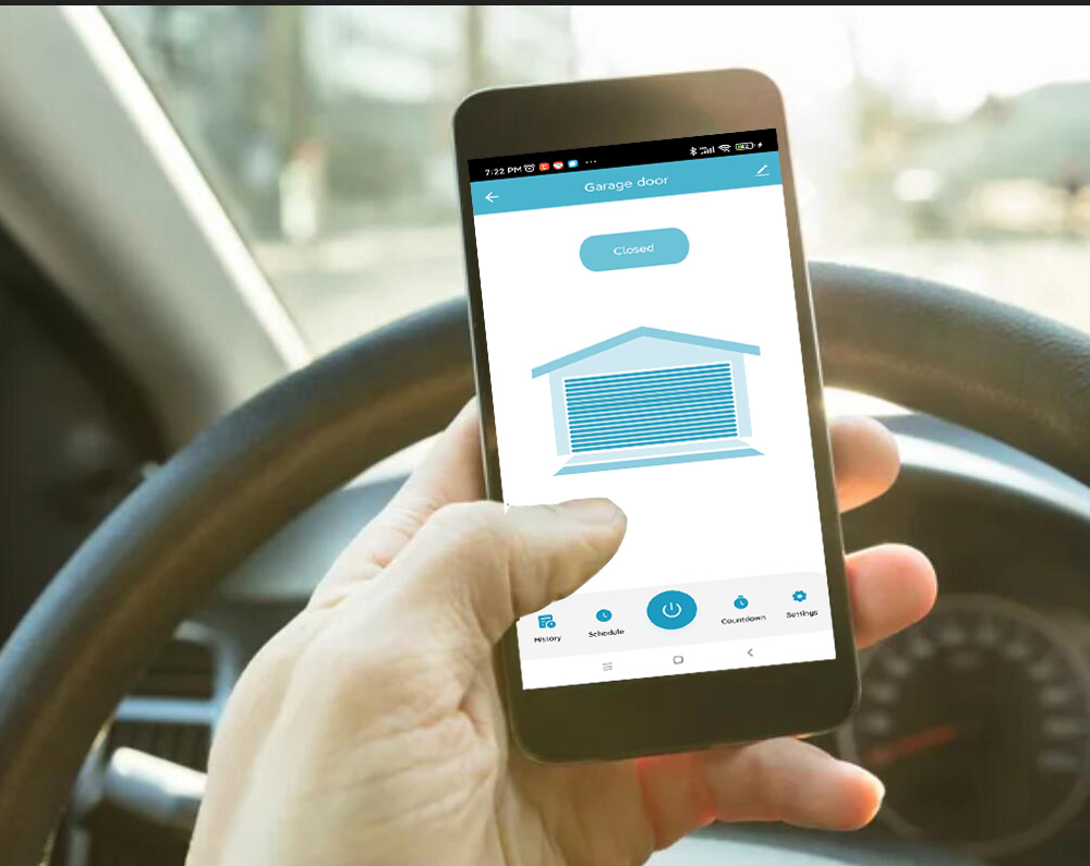 Smart Garage Door Opener Contr - مراجعة Smart Garage Door Opener وسعره