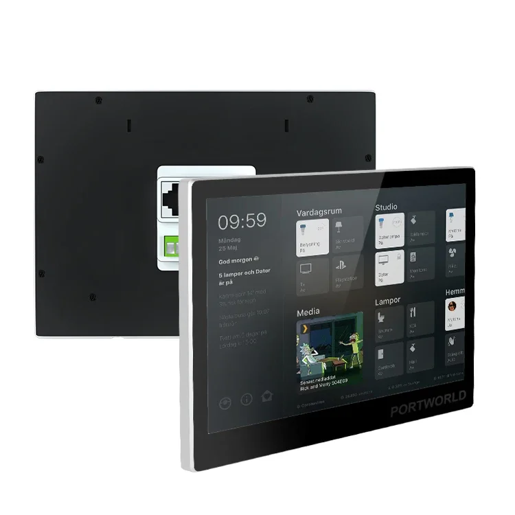 Smart home dashboard tablet 10 - مراجعة Smart Home Tablet وسعره