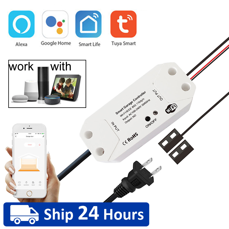 TUYA WIFI 2.4G Smart Garage Do - مراجعة Smart Garage Door Opener وسعره