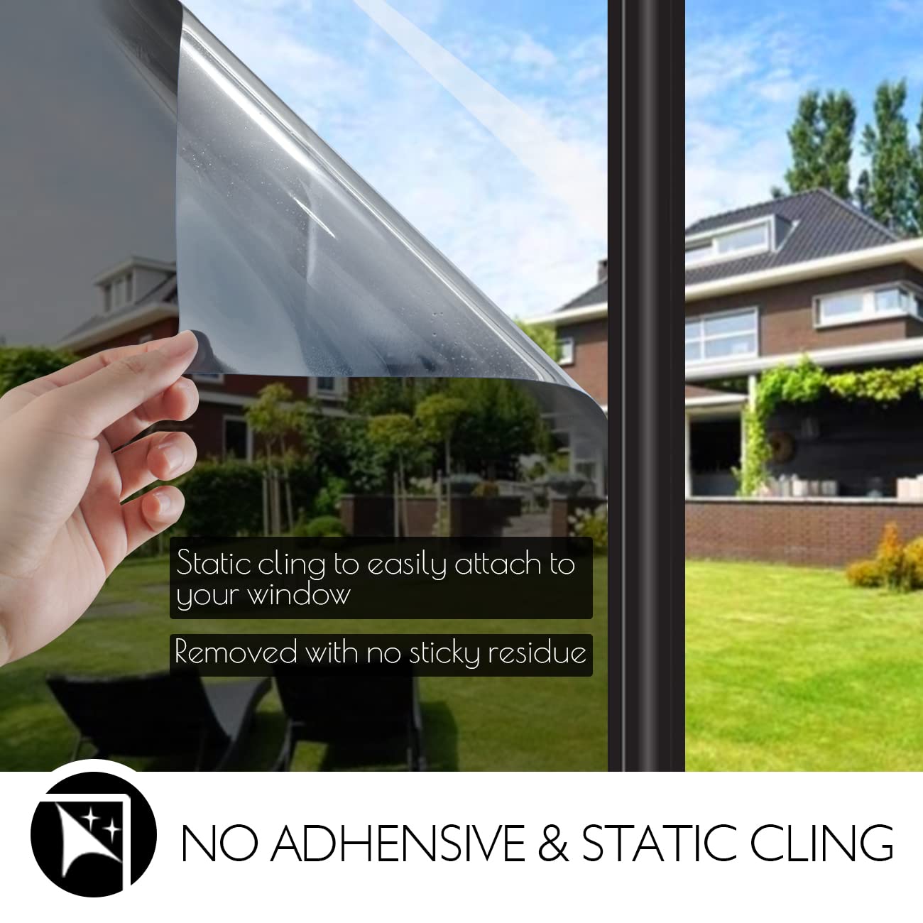 House Window Privacy Film One  - مراجعة Smart Home Film وسعره