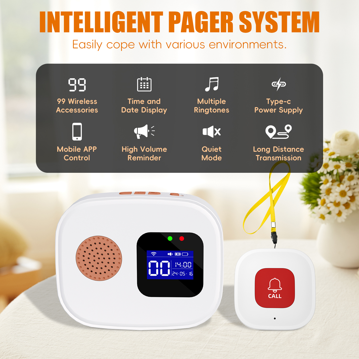 Emergency Call Button for Seni - مراجعة Smart Home Security System وسعره