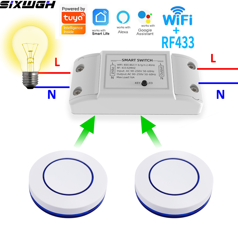 16A WiFi Tuya Smart Switch Wir - مراجعة Smart Home Yale وسعره
