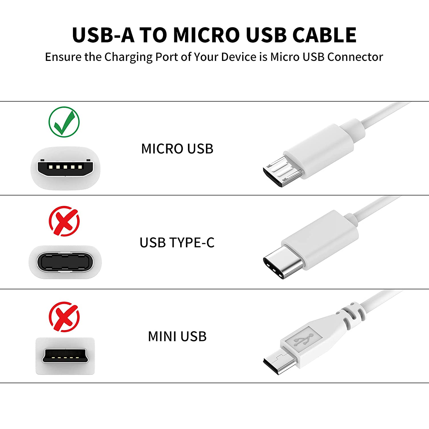 3~13m Micro USB Extension Cabl - مراجعة Smart Home Zestaw وسعره