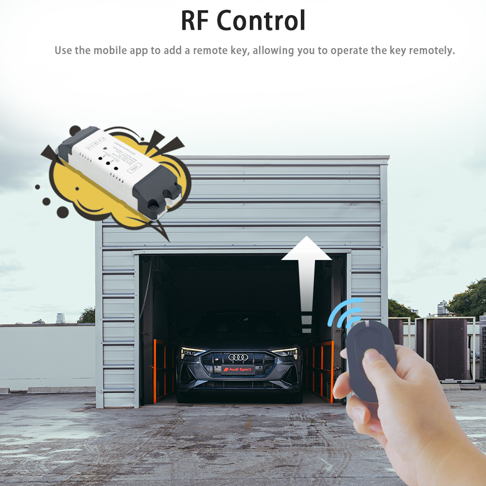 EWelink WiFi Switch Smart Gara - مراجعة Smart Garage Door Opener وسعره