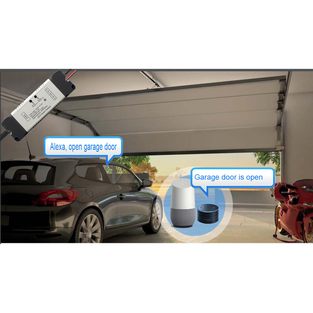 EWelink WiFi Switch Smart Gara - مراجعة Smart Garage Door Opener وسعره