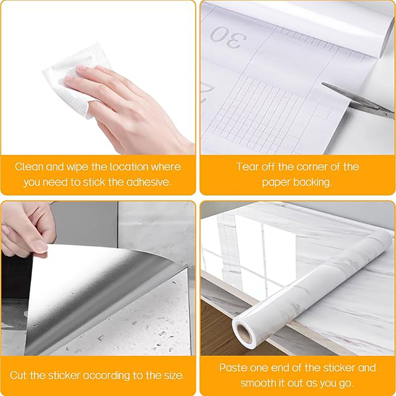 Glossy White Self-Adhesive Wal - مراجعة Smart Home Film وسعره