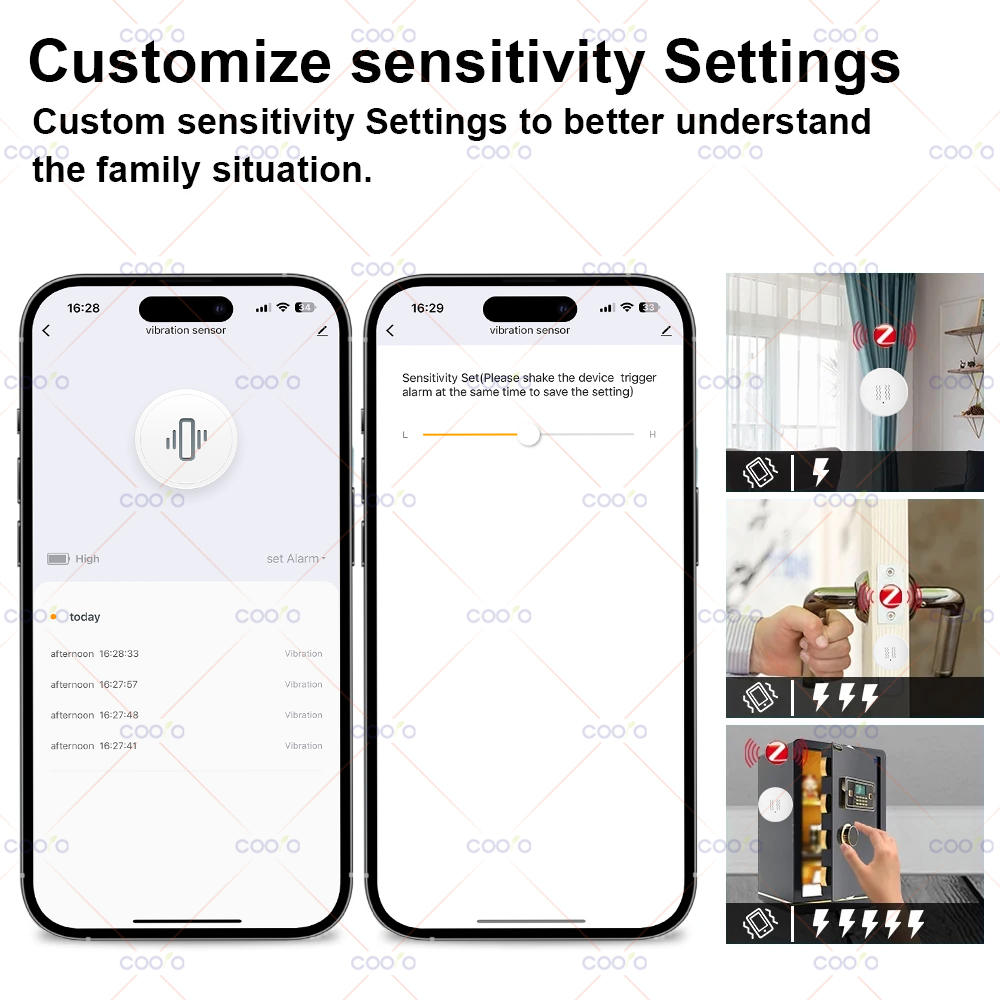 ZigBee Tuya Smart Vibration Se - مراجعة Smart Home Security System وسعره