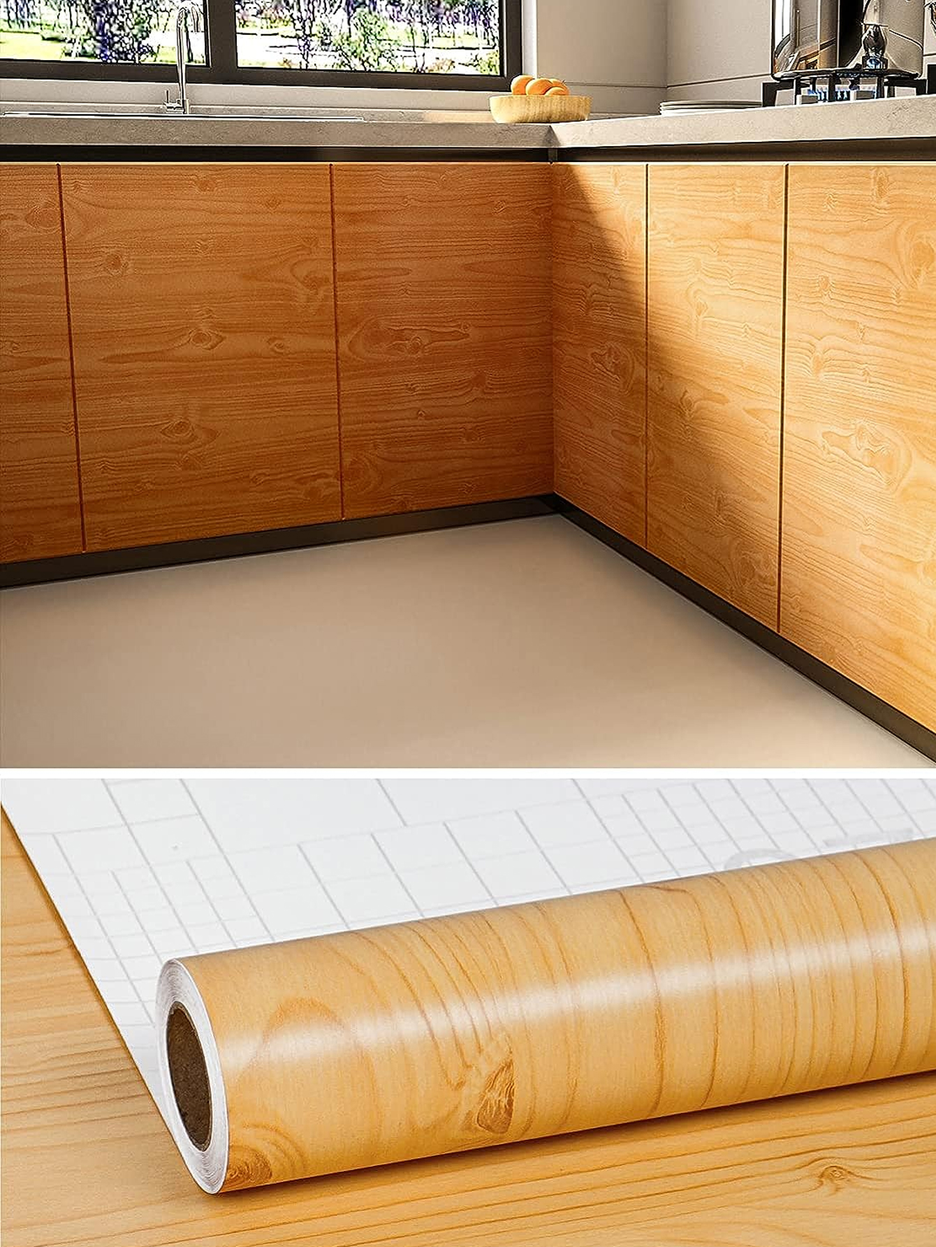 Self-Adhesive Vinyl Wallpaper  - مراجعة Smart Home Film وسعره