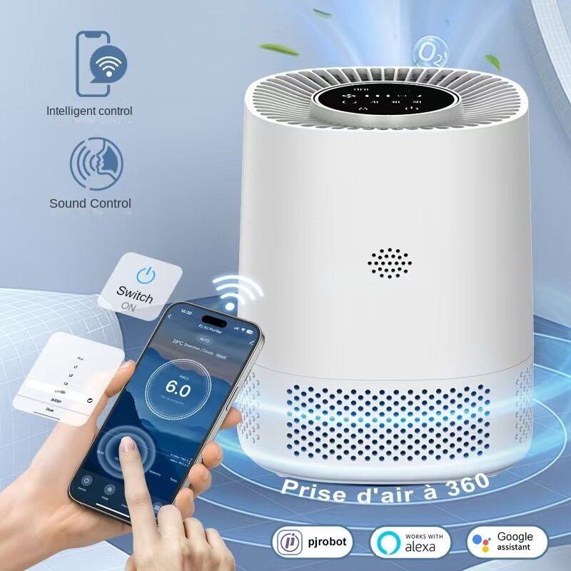 Smart Home Air Purifier with A - مراجعة Smart Air Purifier وسعره