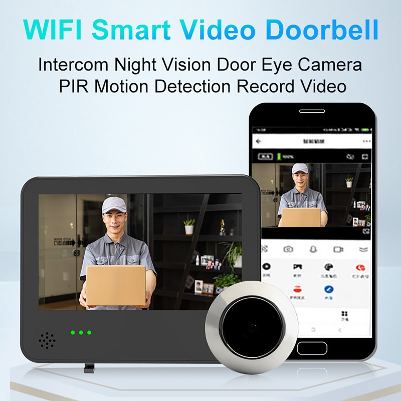 Tuya Smart WIFI Video Doorbell - مراجعة Wifi Doorbell Camera وسعره