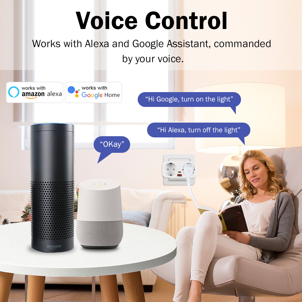 Tuya 16A WiFi Smart EU Plug PD - مراجعة Smart Home Yale وسعره