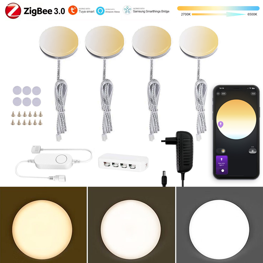 Zigbee 3.0 Round Dual White LE - مراجعة Alexa Compatible Bulb وسعره