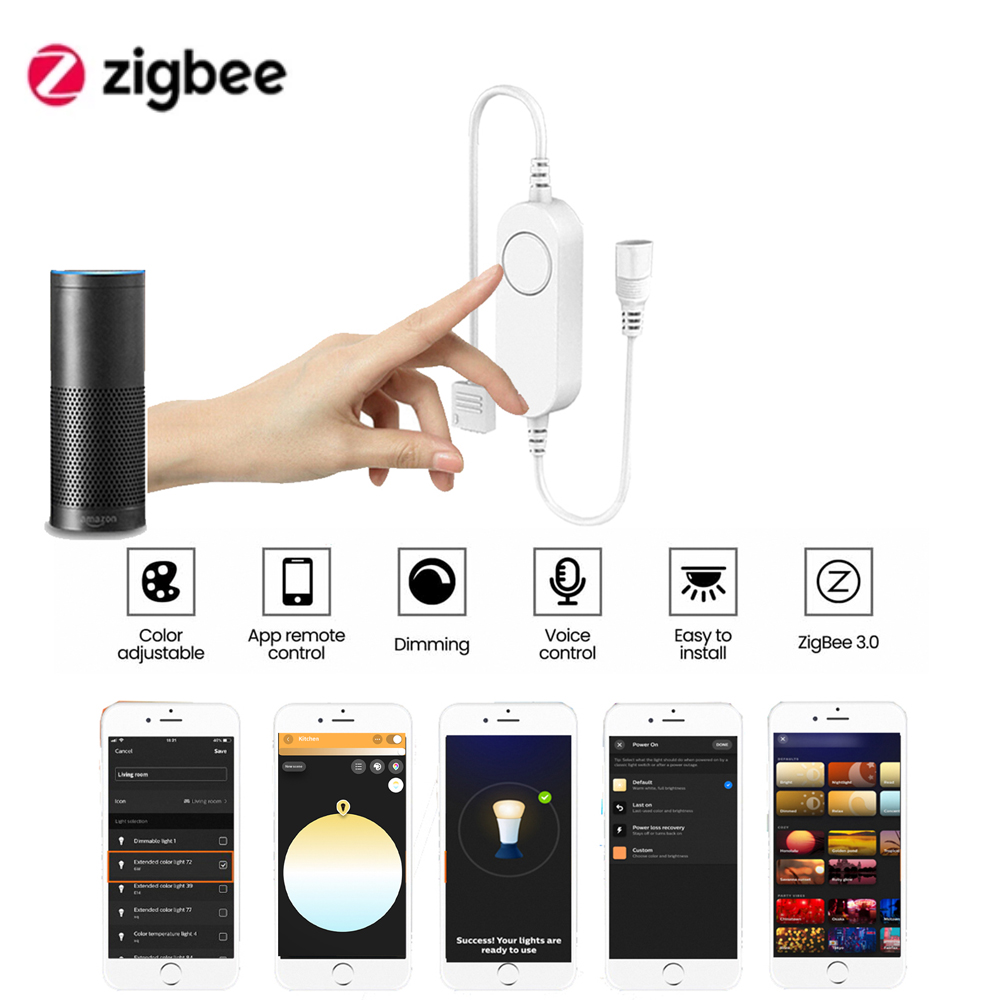 Zigbee 3.0 Round Dual White LE - مراجعة Alexa Compatible Bulb وسعره