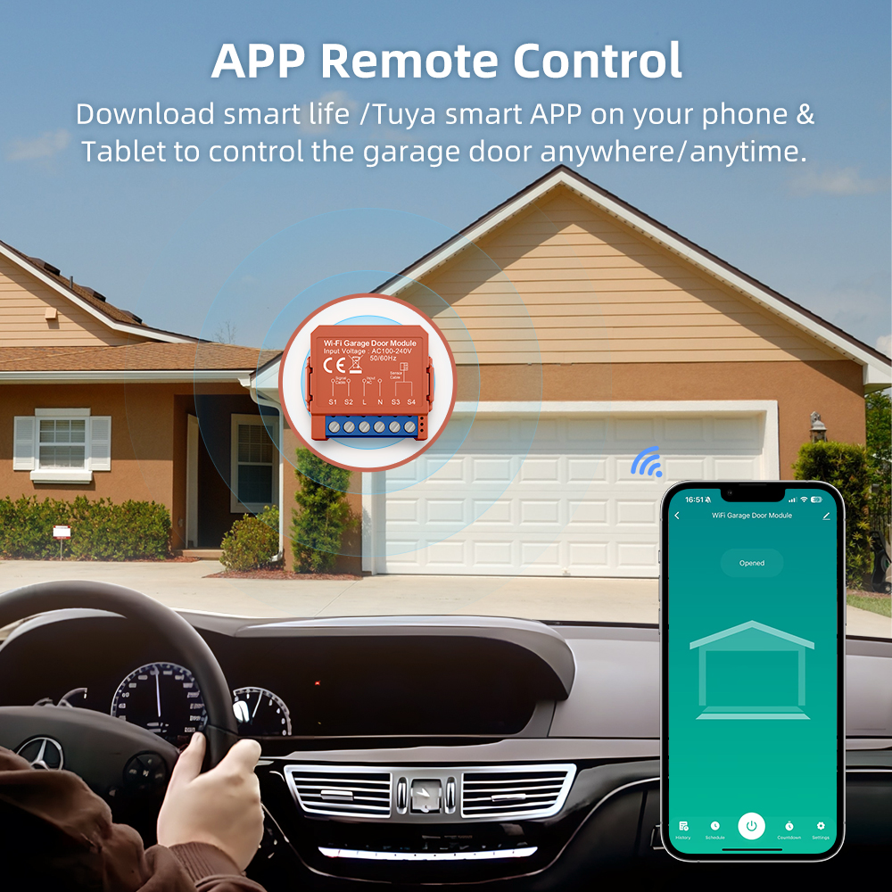 AVATTO WiFi Smart Garage Door  - مراجعة Smart Garage Door Opener وسعره